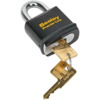 image of Sealey Heavy Duty Steel Padlock 54mm Standard