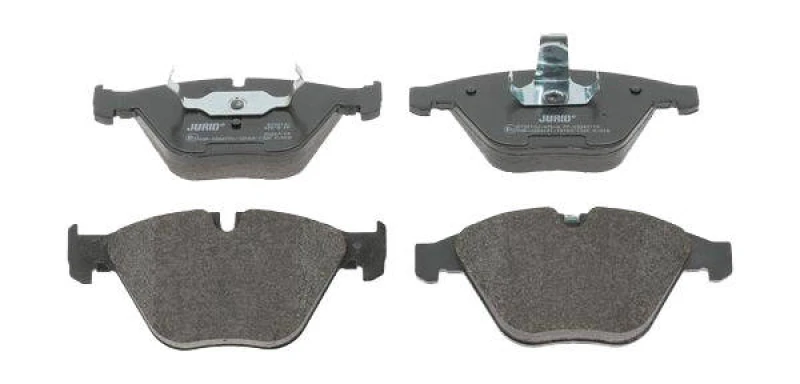 Image of JURID 573210J Brake pad set prepared for wear warning indicator, without accessories Brake Pad Set,disc brake (402)