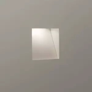 Image of Borgo Trimless LED 1 Light Indoor Recessed Marker Wall Light White