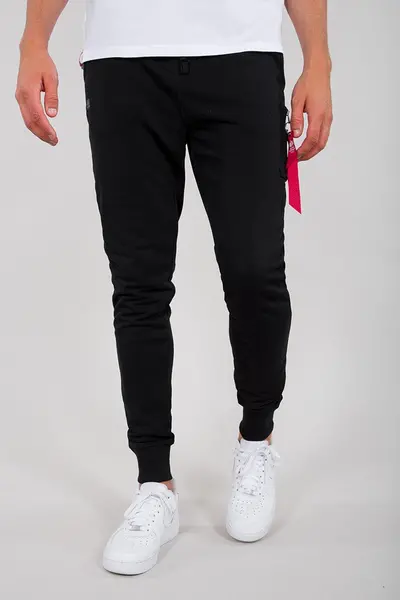 image of alpha industries X-fit Slim Cargo Pant Black