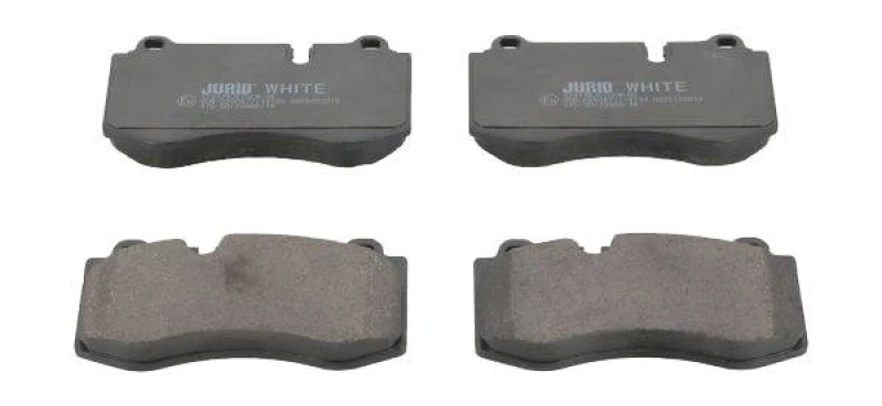 Image of JURID 573178JC Brake pad set prepared for wear warning indicator, PREMIER Ceramic Brake Pad Set,disc brake (402)