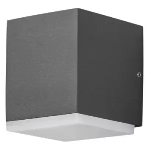 image of Konstsmide - LED Wall Light Monza 1x6W Dark Grey Anthracite