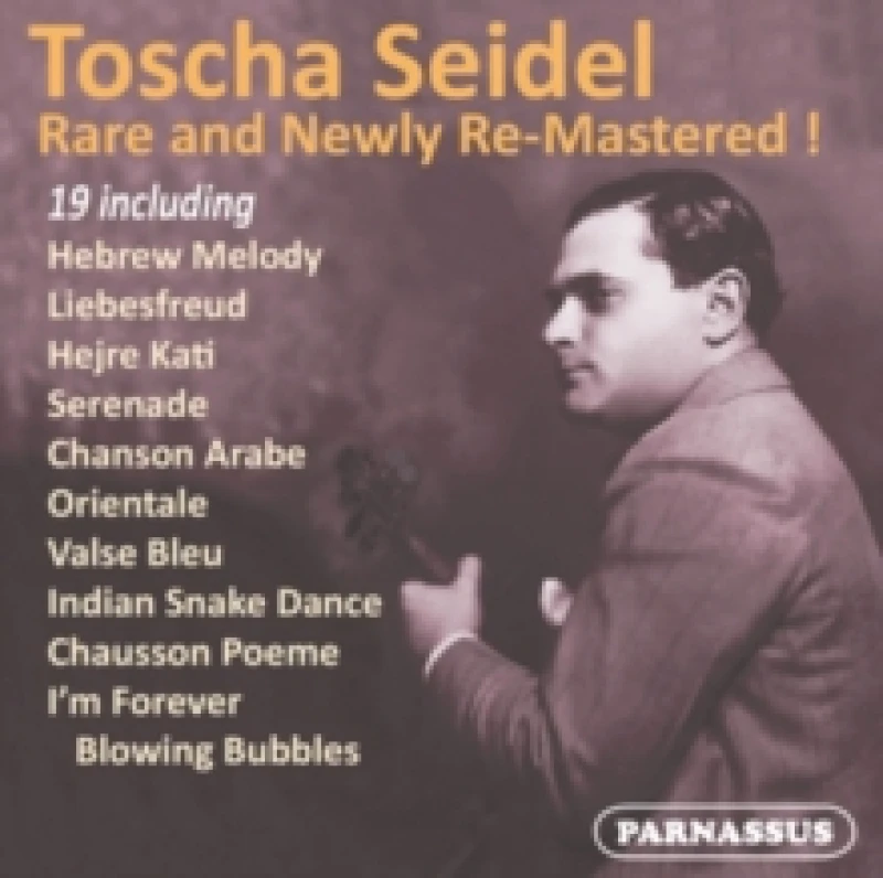 Image of Toscha Seidel: Rare and Newly Re-mastered! CD / Album