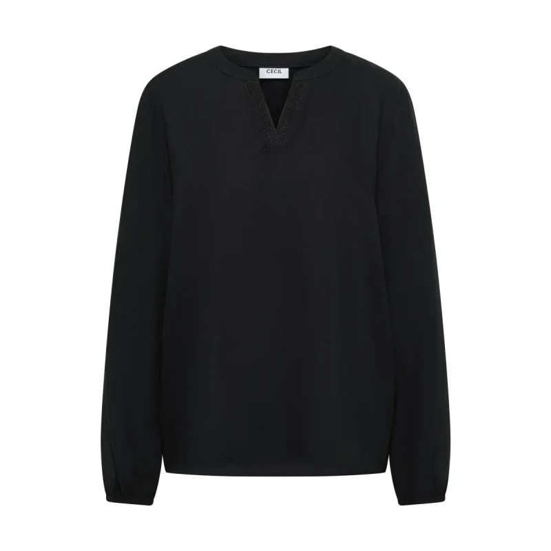 Image of cecil Womens blouse Cecil Deco Noir Female L