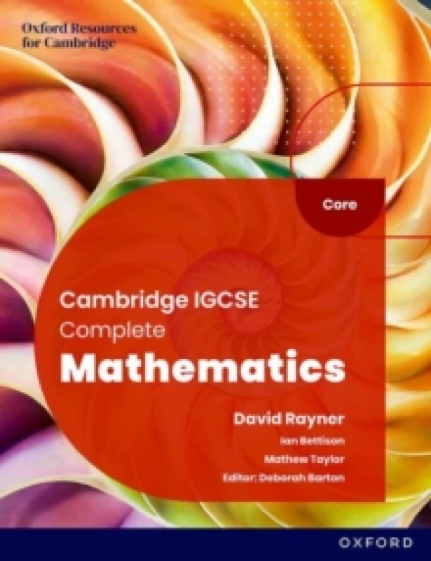 Image of Cambridge IGCSE Complete Mathematics Core: Student Book Sixth Edition Paperback / softback