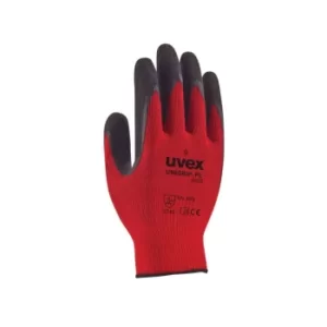 Image of Unigrip PL 6628 Latex-Coated Safety Gloves, Red, Size XL