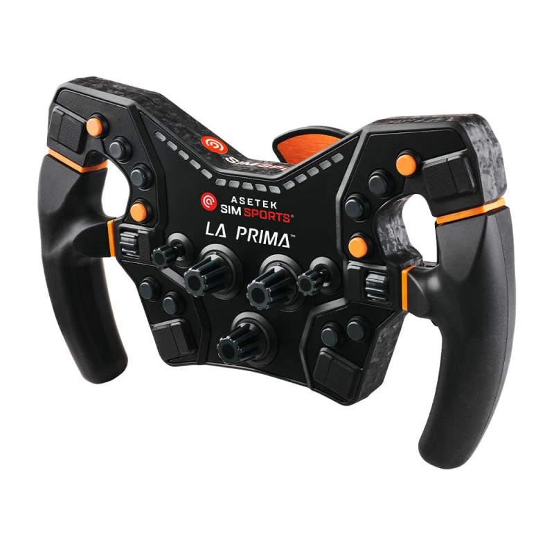 Image of Asetek Asetek La Prima Black Steering wheel PC 40-031-0031003