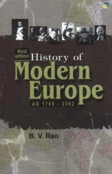 Image of History of Modern Europe by B V Rao Hardback