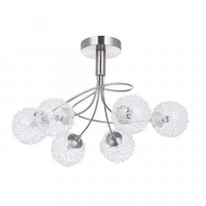 image of Litecraft Proton Chrome Ceiling Light