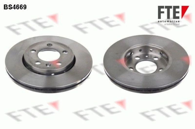 Image of Brake disc FTE 9072014