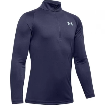 Image of Urban Armor Gear Boys Tech 2.0 1/2 Zip, Blue, Size 9-10 Years