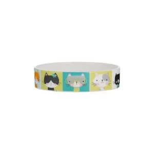 image of Mason Cash Pawtrait Cat Bowl 13x3cm, One Size