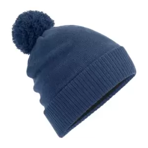 Image of Beechfield Water Repellent Snowstar Beanie (One Size) (Steel Blue)