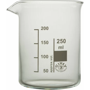 image of Simax - Low Form Beakers 250ml Pack 10