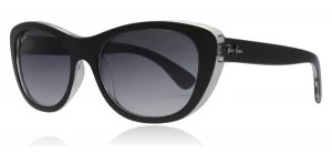 image of Ray-Ban 4227 Sunglasses Black / Transparent 60528G 55mm