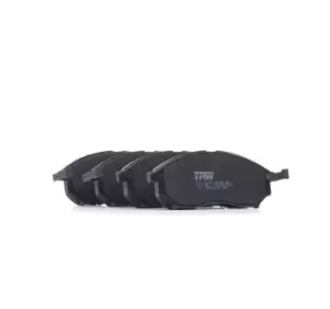 Image of TRW Brake pad set RENAULT,NISSAN,INFINITI GDB3392 41060AR090,41060AT30J,D10601BN0A D10601MF0A,D1060EG51A,D1060EJ20A,410600V790,41060AR090,41060AT30J
