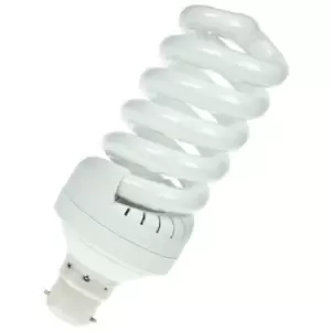 image of Prolite CFL Helix Spiral 30W B22 Warm White Frosted