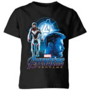 Image of Avengers: Endgame Thor Suit Kids T-Shirt - Black - 11-12 Years