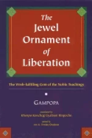 Image of jewel ornament of liberation the wish fulfilling gem of the noble teachings