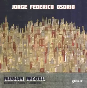 image of Jorge Federico Osorio - Jorge Federico Osorio: Russian Recital CD Album - Used