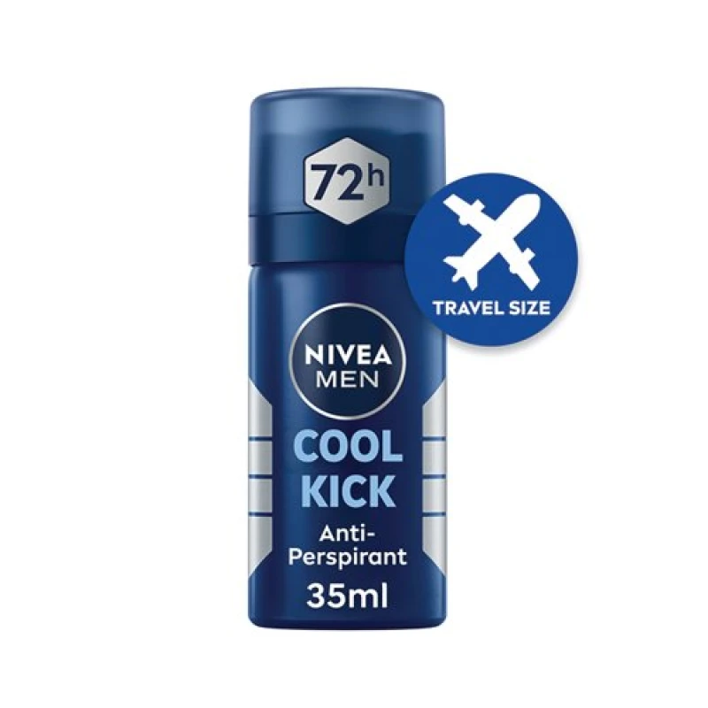 Image of Nivea NiveaMen72HCoolKickAnti-Perspirant Spray Mini 35ml (Pack of 8) C006162 C006162