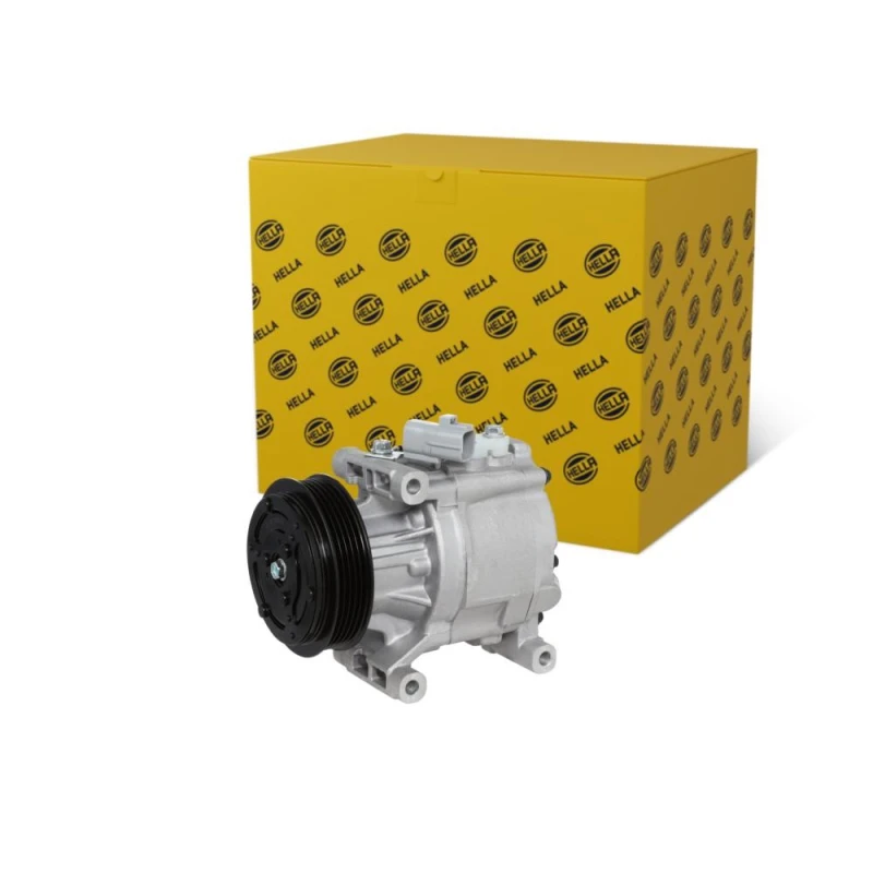 Image of HELLA Air conditioning compressor HELLA 8FK 366 201-371