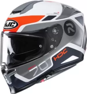 image of HJC RPHA 70 Shuky Helmet, grey-white-blue Size M grey-white-blue, Size M