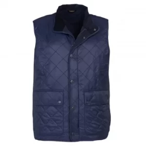 image of Barbour Mens Rosemount Gilet Navy Large