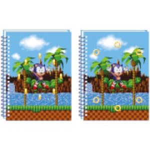 Image of Sonic The Hedgehog A5 Lenticular Notebook