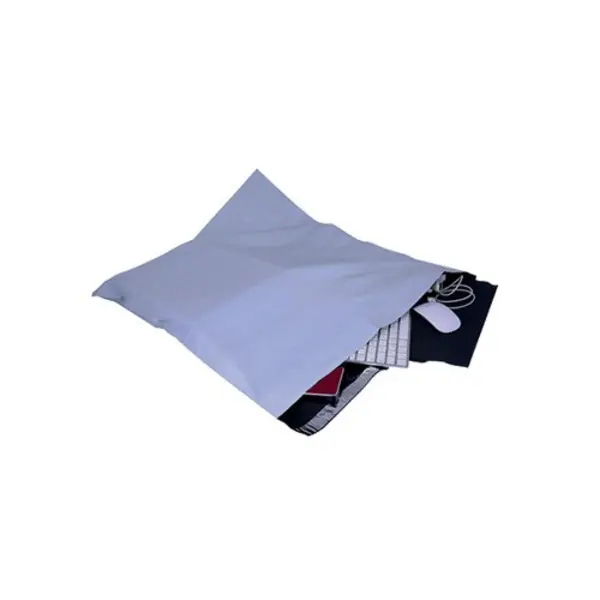 image of GoSecure GoSecure Envelope Extra Strong Polythene 600x700mm Opaque (Pack of 50) PB22239 PB22239