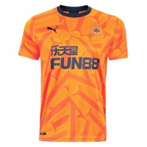 image of Puma Newcastle United Third Shirt 2019 2020 - Orange/Navy