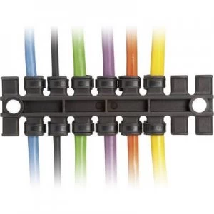 Image of Icotek ZL 70 Strain relief strip Polyamide Black