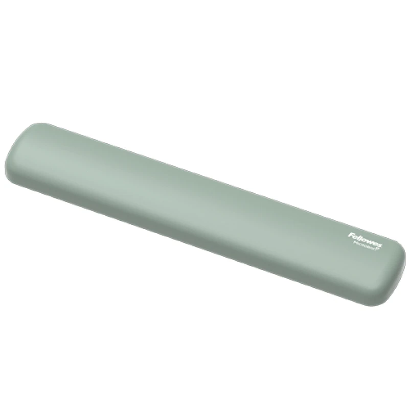 Image of FELLOWES Breyta Silicone Keyboard Wrist Rest - Sage, Silver/Grey 043859812400