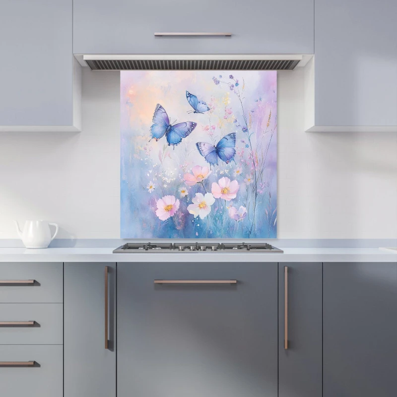 Image of Designer Kitchen Splashbacks Ava Sterling: 00015 Kitchen Splashback Size: 600mm x 750mm Multicolor Unisex 600mm x 750mm