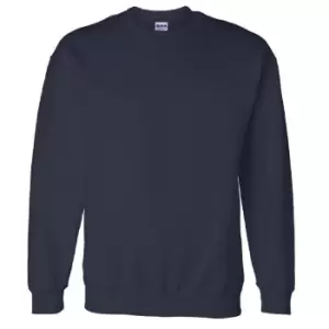 Image of Gildan DryBlend Adult Set-In Crew Neck Sweatshirt (13 Colours) (L) (Navy)