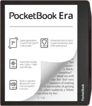 Image of PocketBook Era Stardust e-book reader Touch Screen 16GB Black, Copper