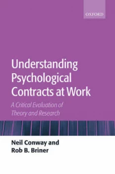 Image of Understanding Psychological Contracts at Work by Neil Conway Book