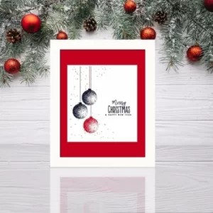 Image of BCTNOEL-003 Multicolor Decorative Framed MDF Painting