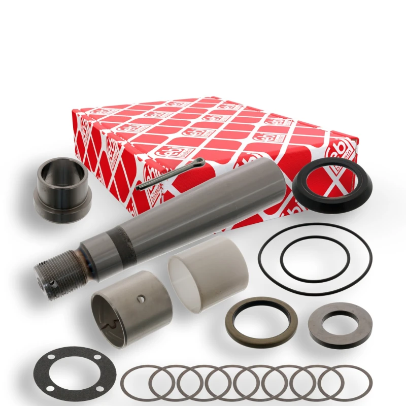 Image of FEBI BILSTEIN 03407 Repair Kit, stub axle pin Front Axle Right, OE Turbo NEW Repair Kit,stub axle pin (652)