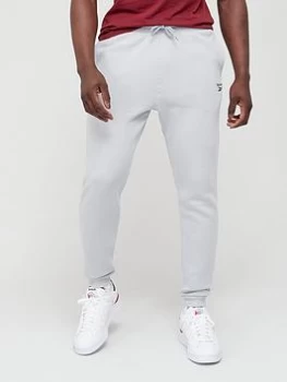 Image of Reebok Logo Joggers - Grey Size XL Men