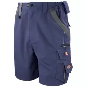 Result Workguard Unisex Technical Work Shorts (XL) (Navy/Black) - Navy/Black