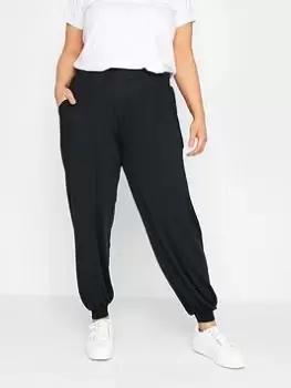 Image of Yours Black Cuffed Harem, Black, Size 14, Women