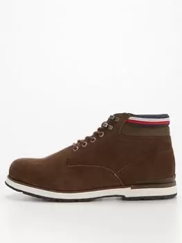 Image of Tommy Hilfiger Outdoor Hilfiger Suede Boots - Brown, Size 45, Men