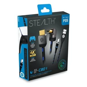 image of STEALTH SP-C80V Premium Connect & Charge Kit for PS5