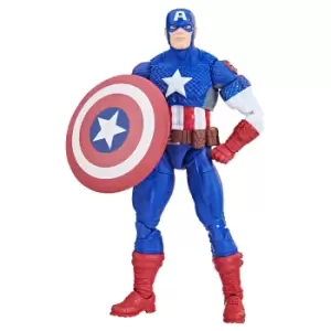 Image of Hasbro Marvel Legends Series: Ultimate Captain America Ultimates, Marvel Classic Comic Action Figure