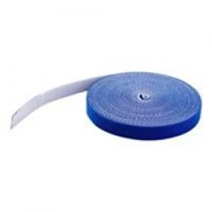 Image of StarTech.com 25ft. Hook and Loop Roll - Blue - Reusable