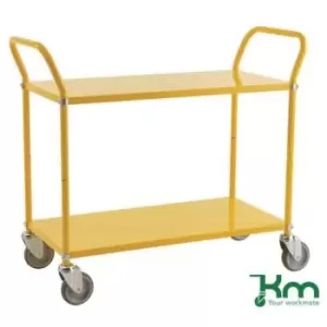Image of Slingsby Konga Two Tier Trolley - Yellow