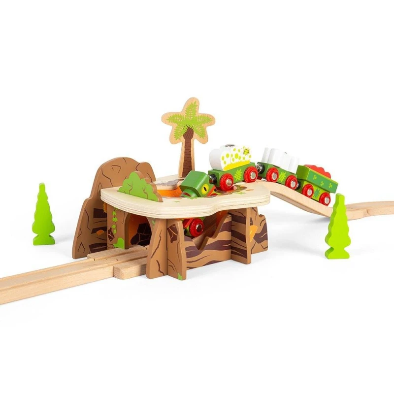 Image of Bigjigs Rail Lava Pit Brown unisex