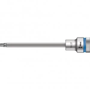 Image of Wera Zyklop 1/2" Drive Torx Socket Bit 140mm Long 1/2" T27