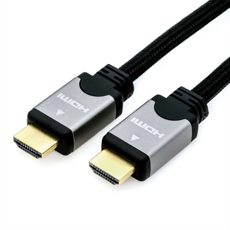 Image of ROLINE 11.04.5854 HDMI cable 7.5 m HDMI Type A (Standard) Black. Silve